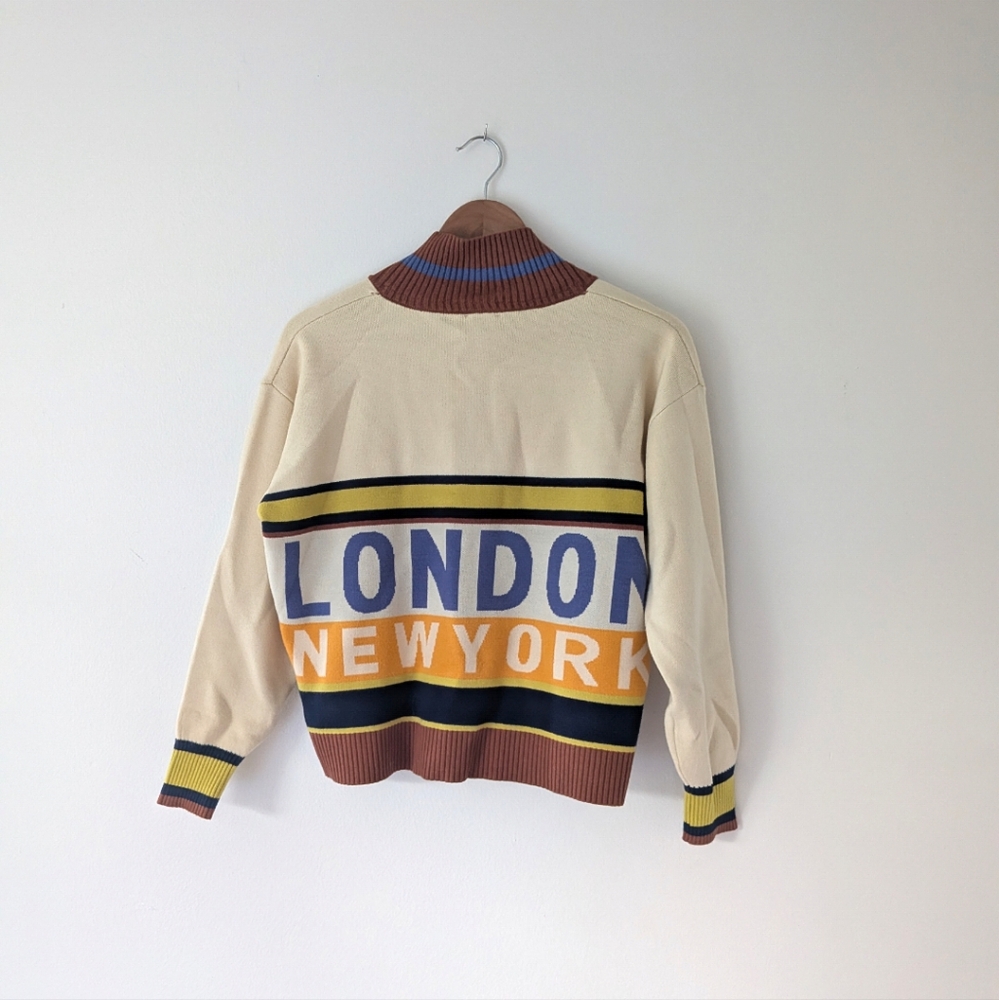 Anthropologie Maeve The Montana Mock Zip Sweater - Picture 11 of 11